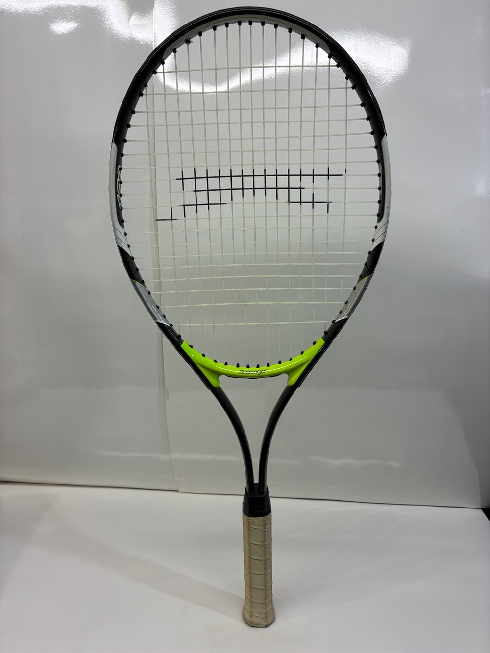 Slazenger Black and Neon Green Tennis Racket